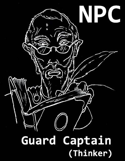 NPC Guard Captain Thinker